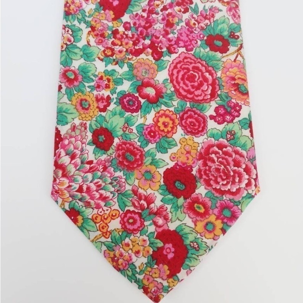 Liberty of London floral mens tie